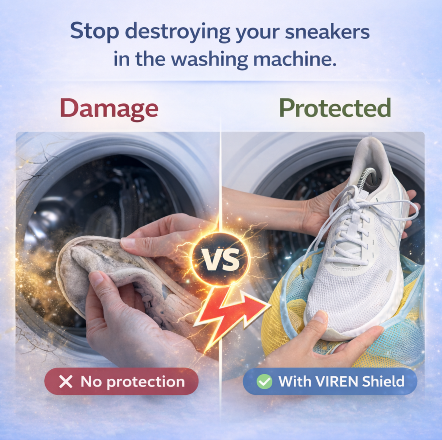 VIREN Sneaker Shield™ Washing Bag